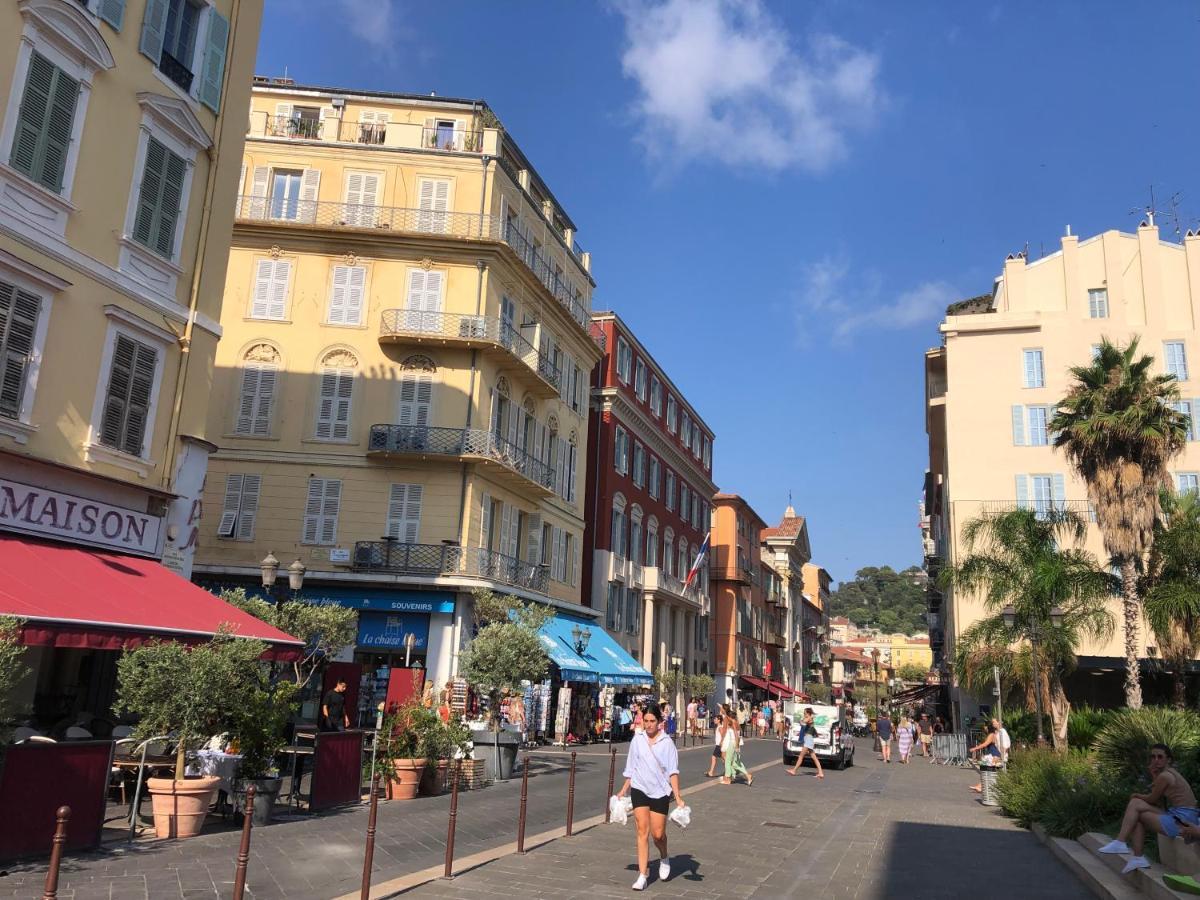 Appartement En Plein Coeur De Vieille Nizza Esterno foto